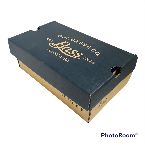 NEW G.H. BASS & CO. Slip-On Laced Shoe Boy's Size 3 Kid's Medium Width Black NIB - Picture 16 of 16